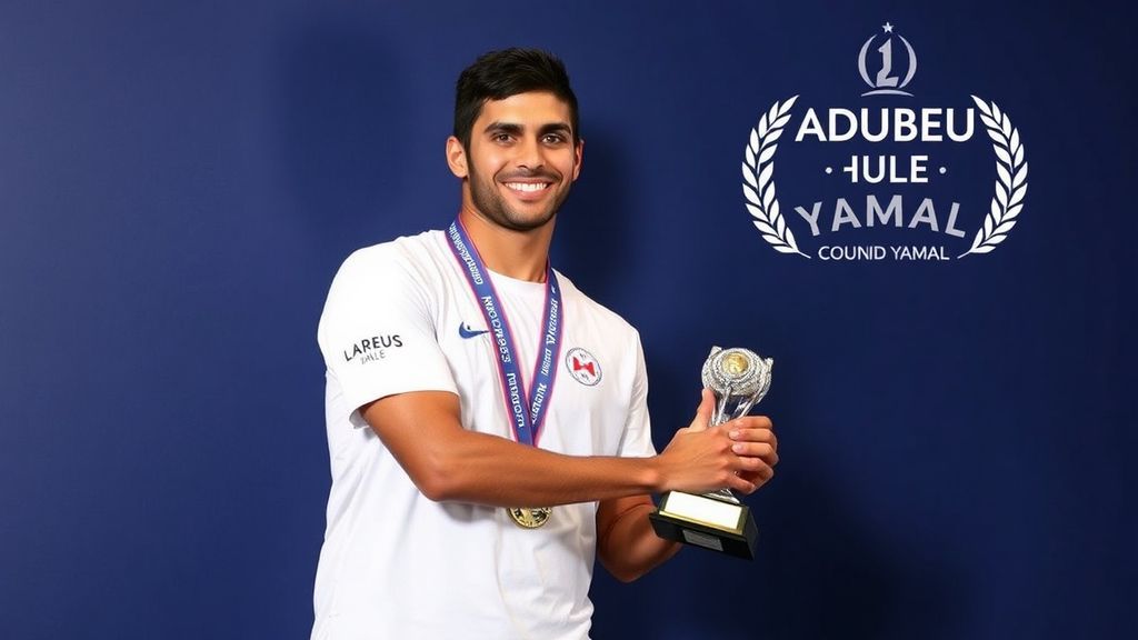 亚马尔荣膺2026劳伦斯最佳年轻运动员！巴萨天才少年征服世界足坛